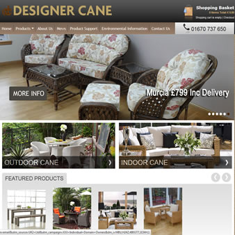 Designer Cane Website